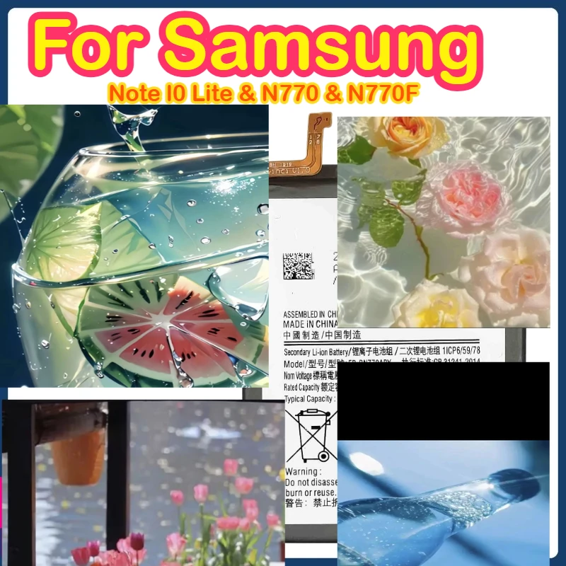 

EB-BN770ABY 3.8V 4500mAh Battery For Samsung Galaxy Note 10 Lite Youth Edition EB-BN770ABY