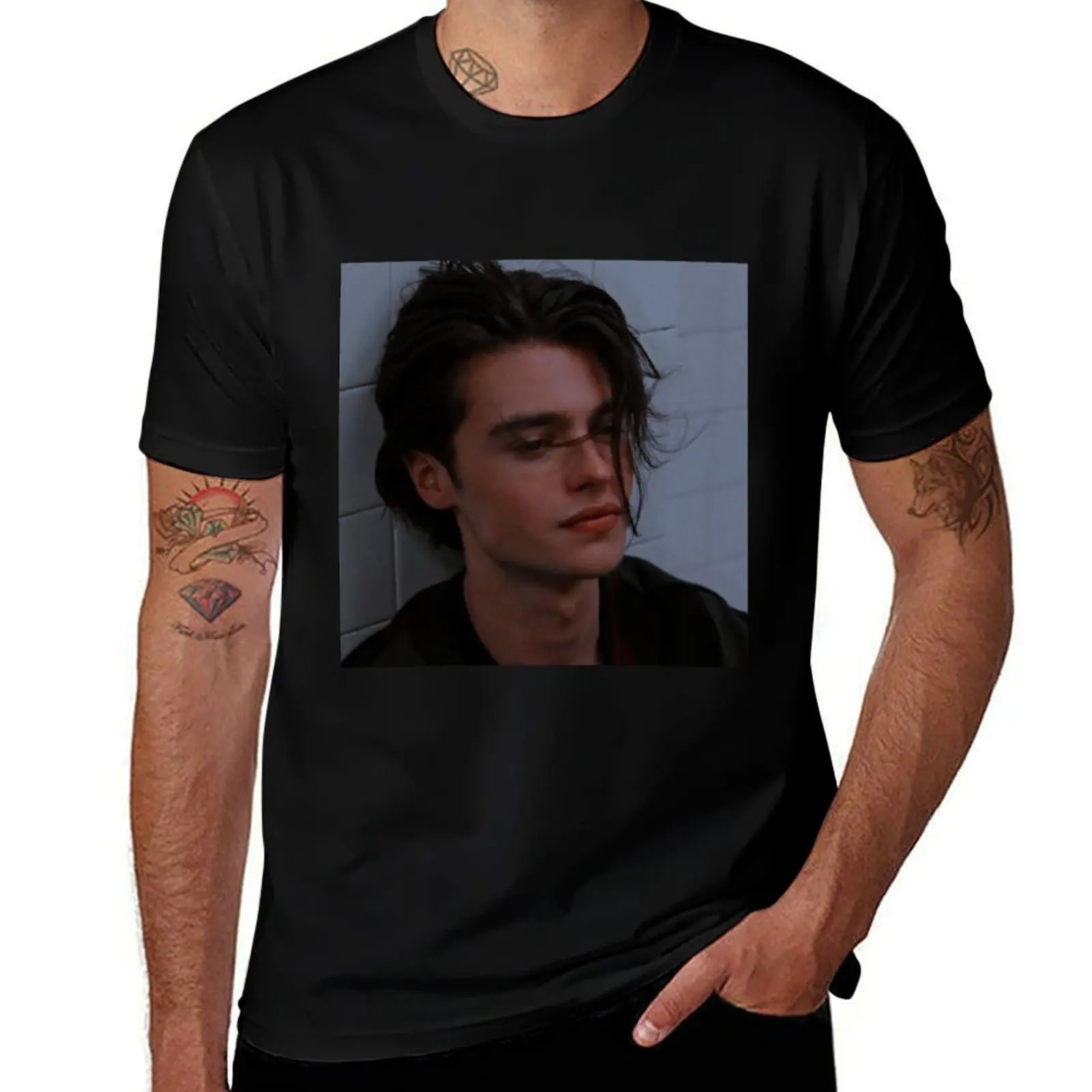 Messy Hair Marcus Baker from Ginny and Georgia T-Shirt High Elasticity Sports Tee Shirt T-Shirt