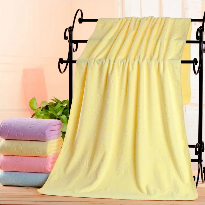 70x140cm Bath Towel Luxury Microfibe Absorbent Quick-Drying Super Large Bath Towel Soft Hotel Bath Towel To Wear Bath Towel