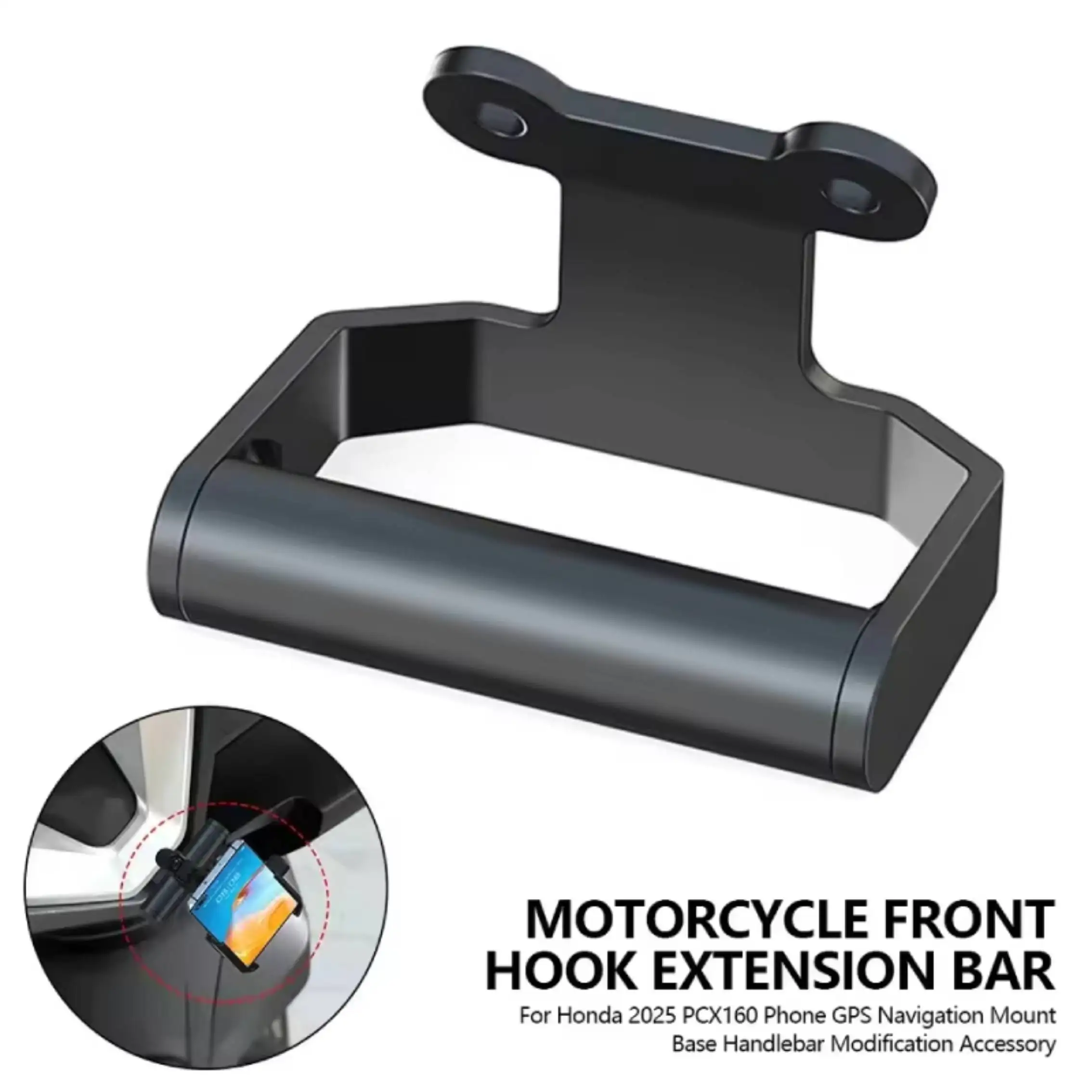 

2026 NEW For PCX160 2025 PCX125 2025 Motorcycle CNC aluminum alloy Navigation Bracket Mobile Phone Stand Holder Plate Support