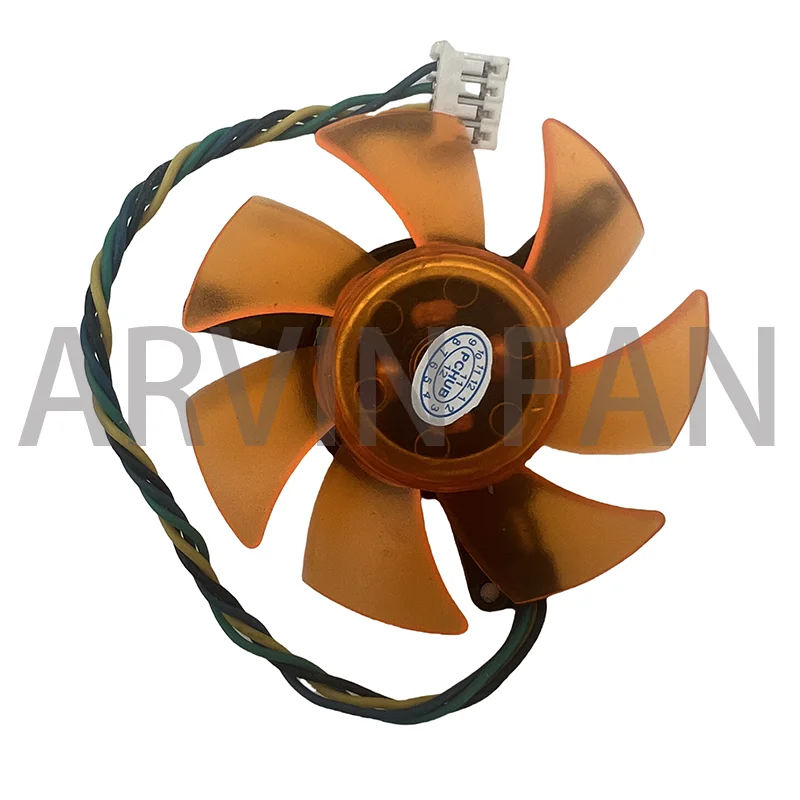 Video Card Fan 12V 0.2A PLD05010S12H Video Card Fan Graphics Card Fan Blade Diameter 45mm Hole Distance 39mm FD5010U12S