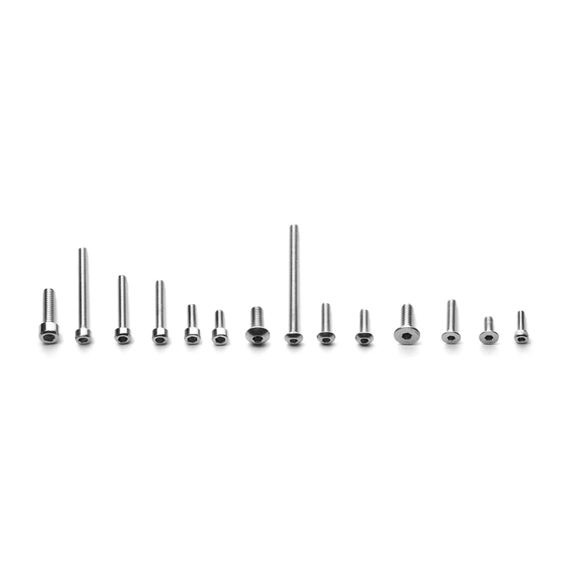 180Pcs Stainless Steel Screw Kit For Traxxas Slash 4X4 Short Course Truck Rustler Axial Hsp Hpi Arrma Redcat Rc Truck Durable