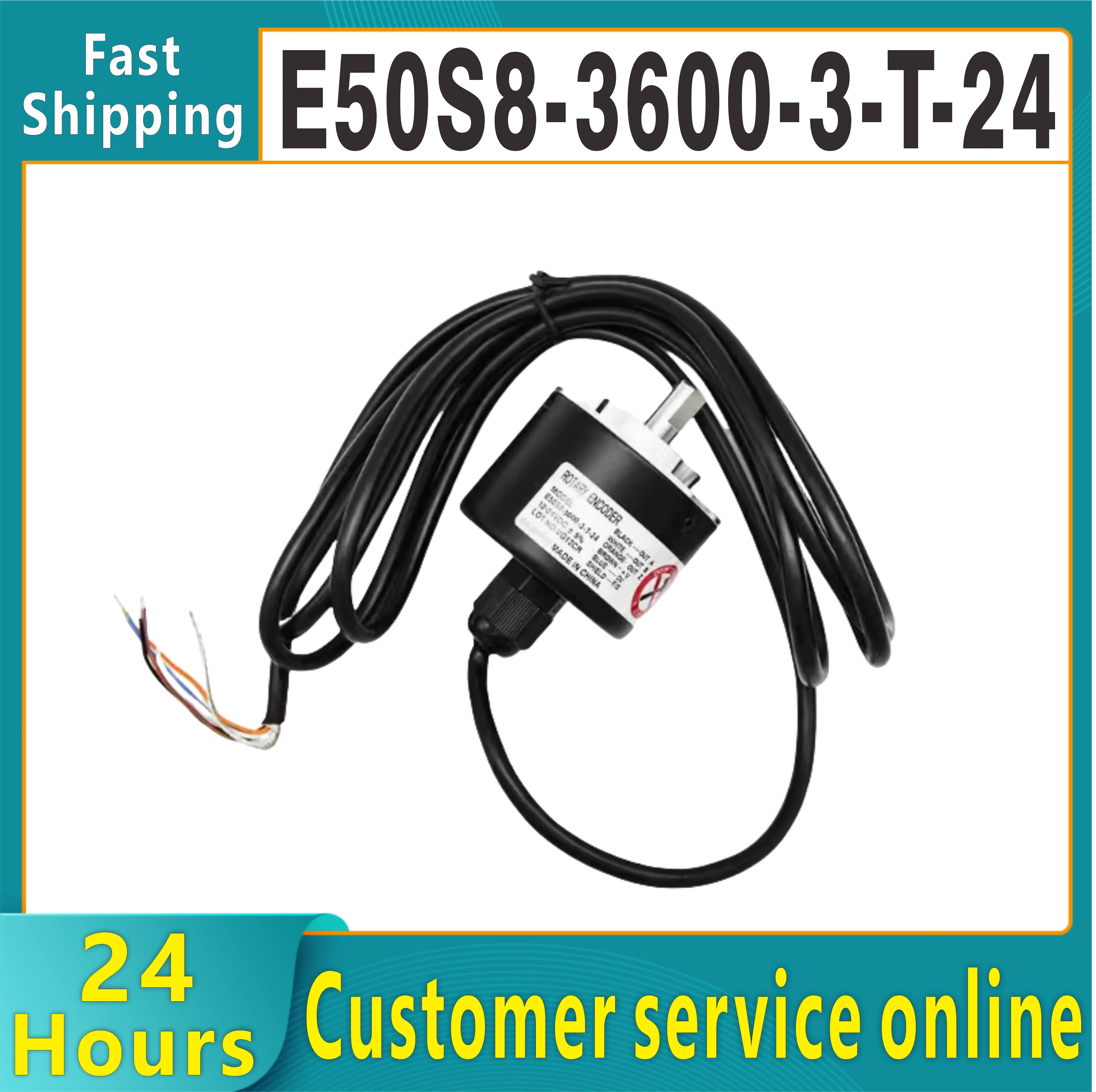 New original Ottonius encoder E50S8-3600-3-T-24 photoelectric rotary incremental type