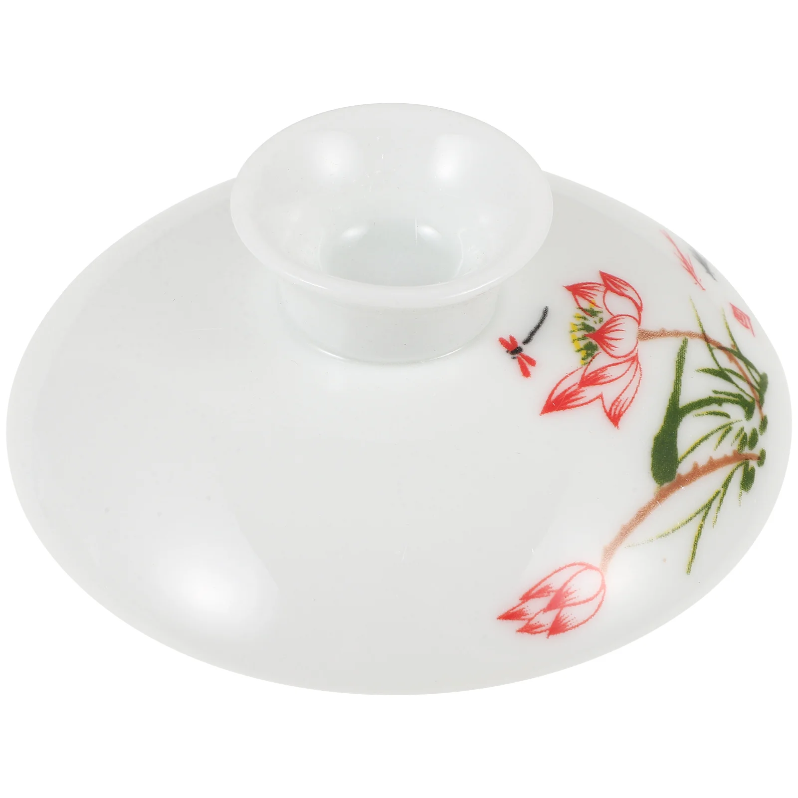 Ceramic Tea Cup Lid Replacement Cover Spill Proof Tea Pot Ceramic Lid Teaware Accessory Home Supply Teapot Accessory - Image 5