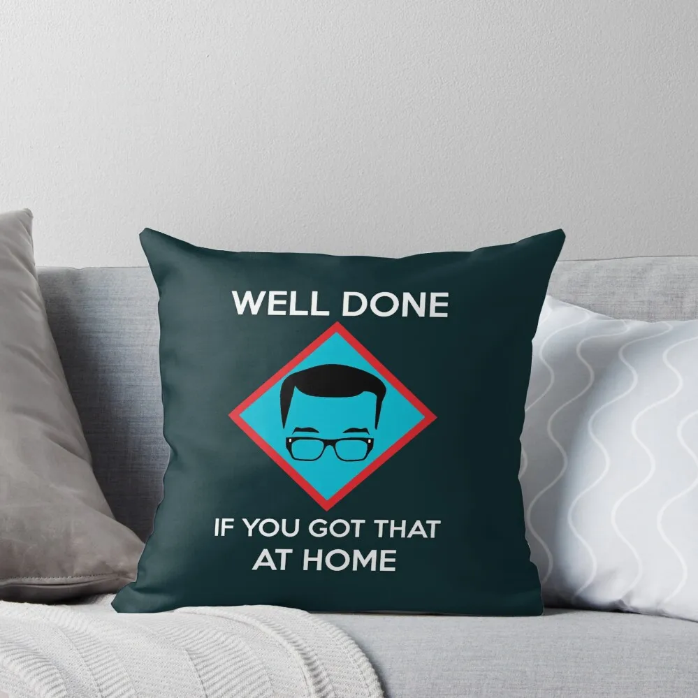 Richard Osman’s “Well done...” Throw Pillow Pillow Covers Decorative Sofa Pillow Cover Pillowcases Bed Cushions