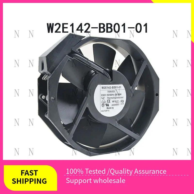 

YJJ New FOR Ebmpaps W2E142-BB01-01 172*150*38mm 7056ES 230VAC 27W Heat resistant fan
