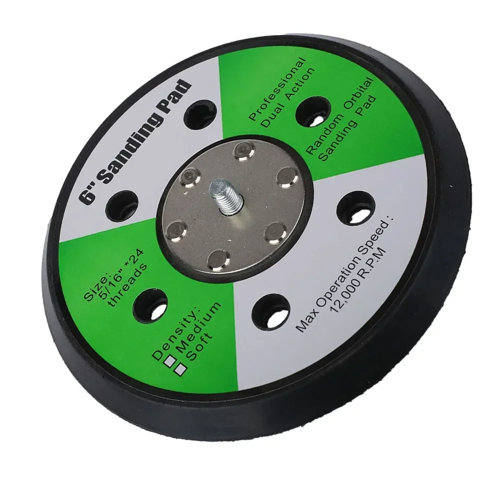 Disco abrasivo in spugna per lucidatrice a gancio e anello per levigatrice da 5/6 pollici per levigatrice ad aria strumenti per lucidatrice