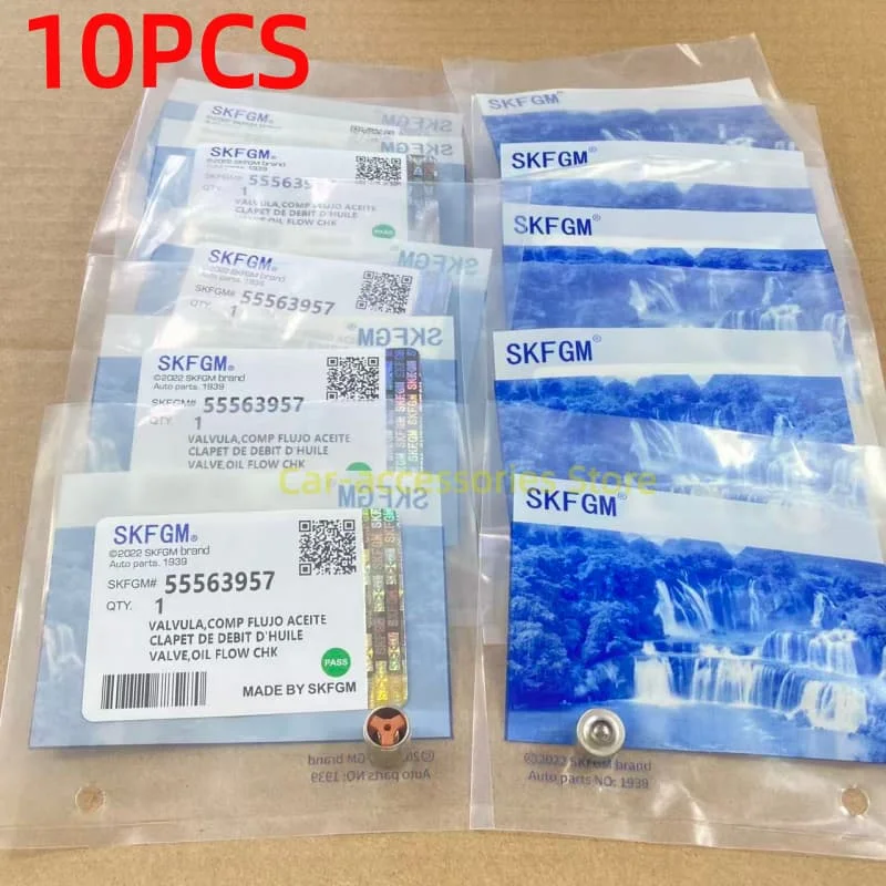 ~10 Pieces Oil by-pass valve OEM# 55563957 Oil check valve For Chevrolet cruze 1.6 1.8 Epica 1.8