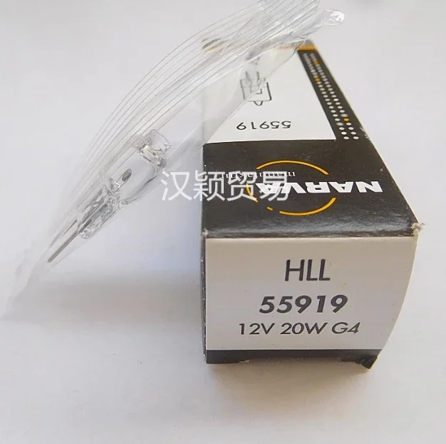 NARVA 55919 55913 55912 HLL HLWS4 6V 12V 20W G4 Precision Optical Instrument Bulb Biochemical Analyzer Lamp