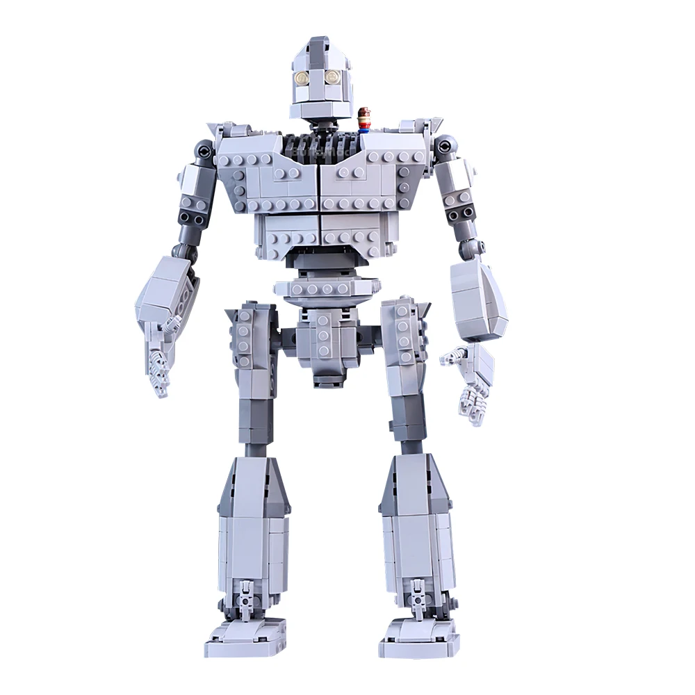 818PCS MOC-14898 The Iron Giant Building Blocks Hero Robot Autobot Movie Series Bricks Assemble Toys Creative Children Gift ﻿