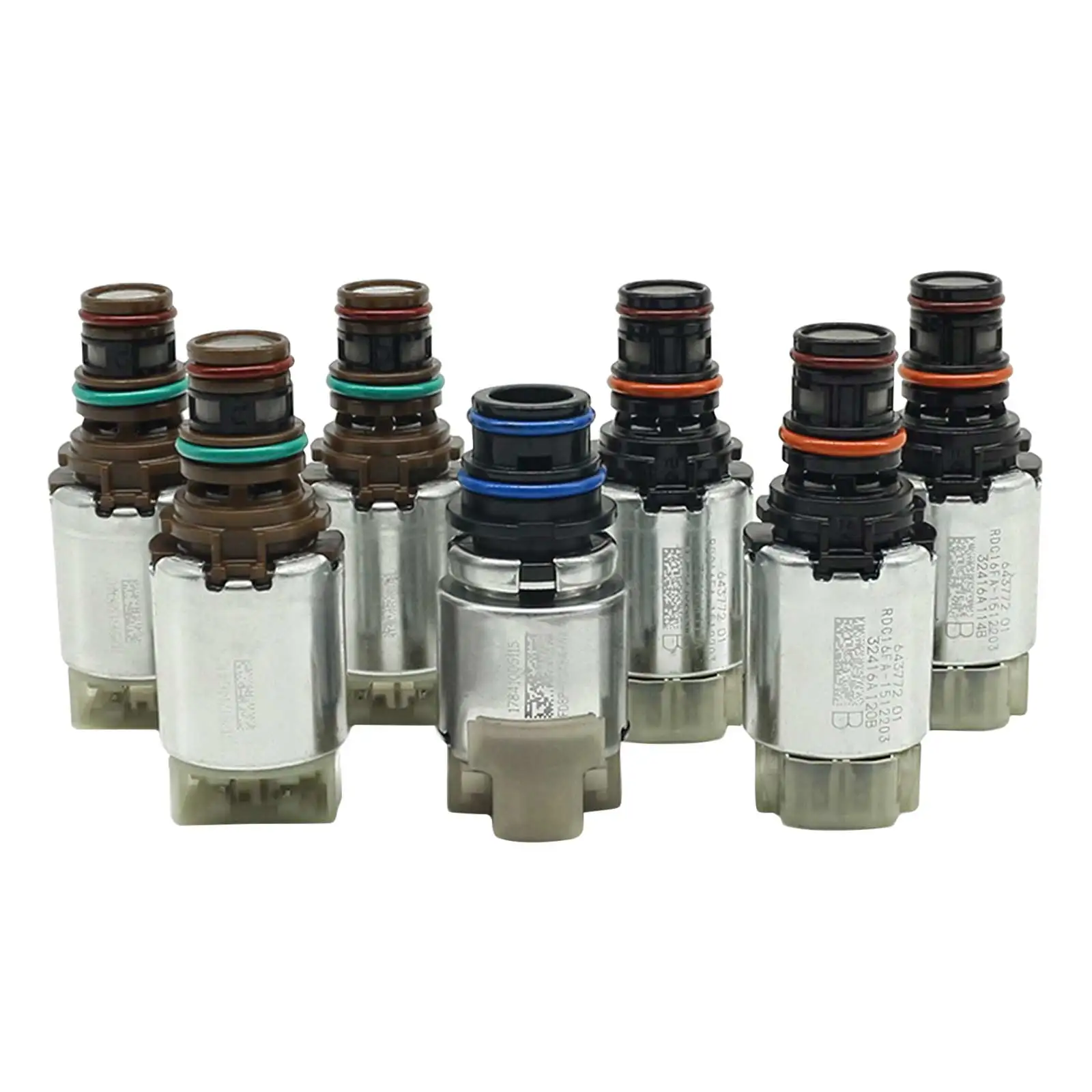 STPAT 7PCS/Set 6F35 6F15 Transmission Solenoid Kit for Ford Escape Fusion Mazda Tribute Mercury Mariner Milan Car Parts