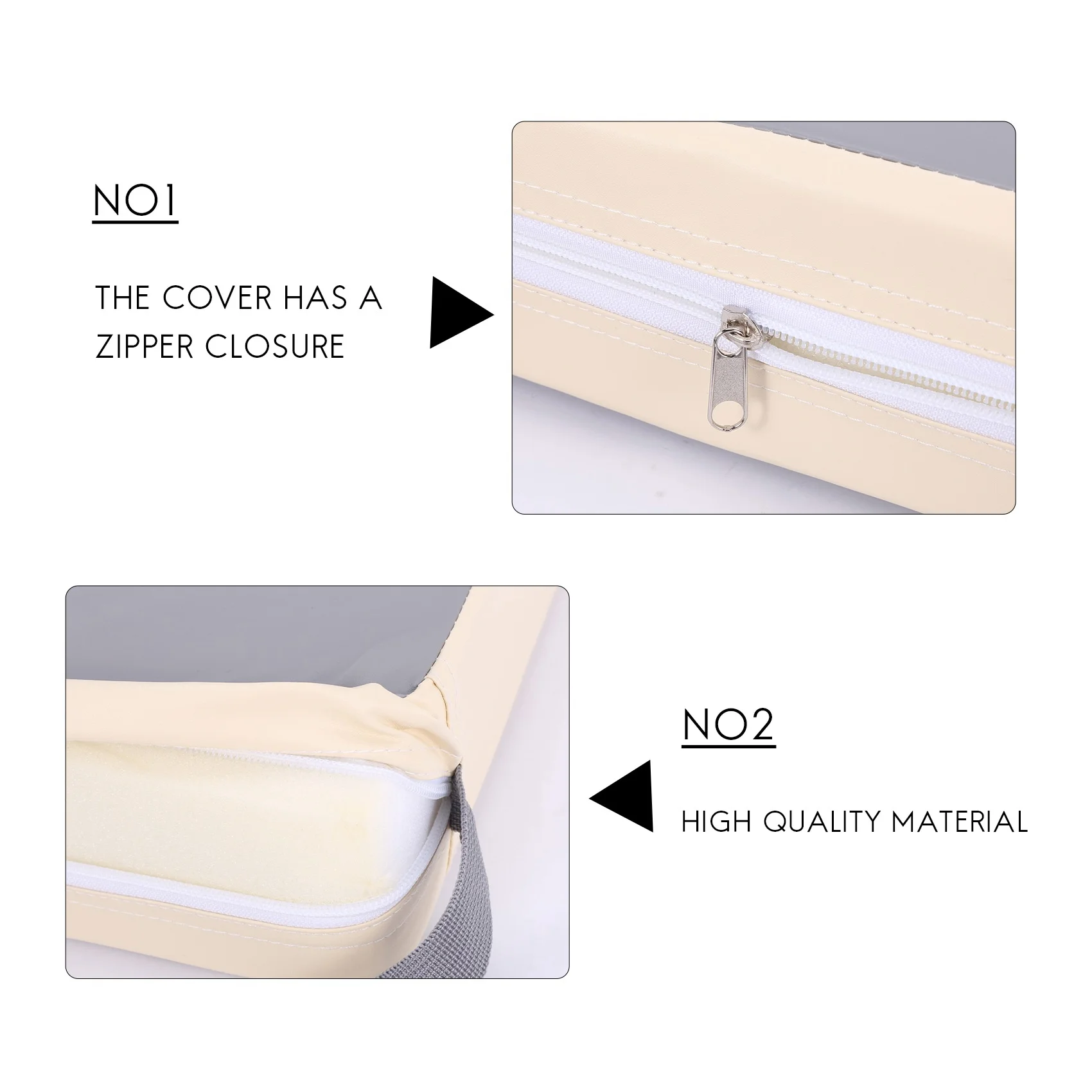 Cojín creciente para silla de CYGJ-2X, cojín elevador para silla alta ajustable desmontable portátil para bebés y niños pequeños, cojín para asiento