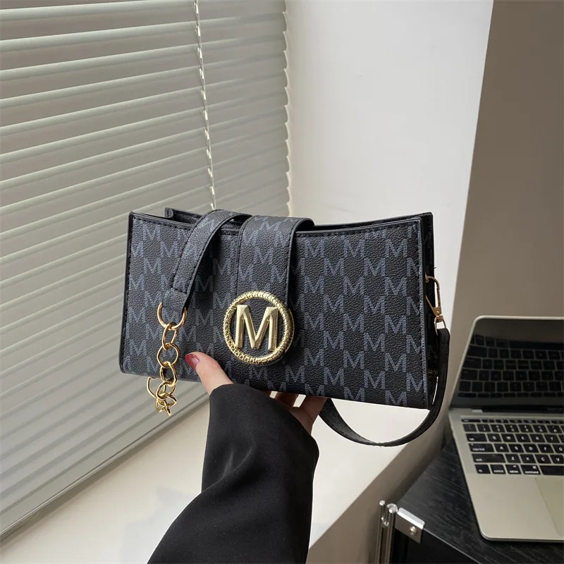 

Нишевая винтажная сумка подмышки, шикарная сумка через плечо для женщин, роскошная сумка через плечо, модная сумка «день-ночь», универсальная пригородная сумка ​