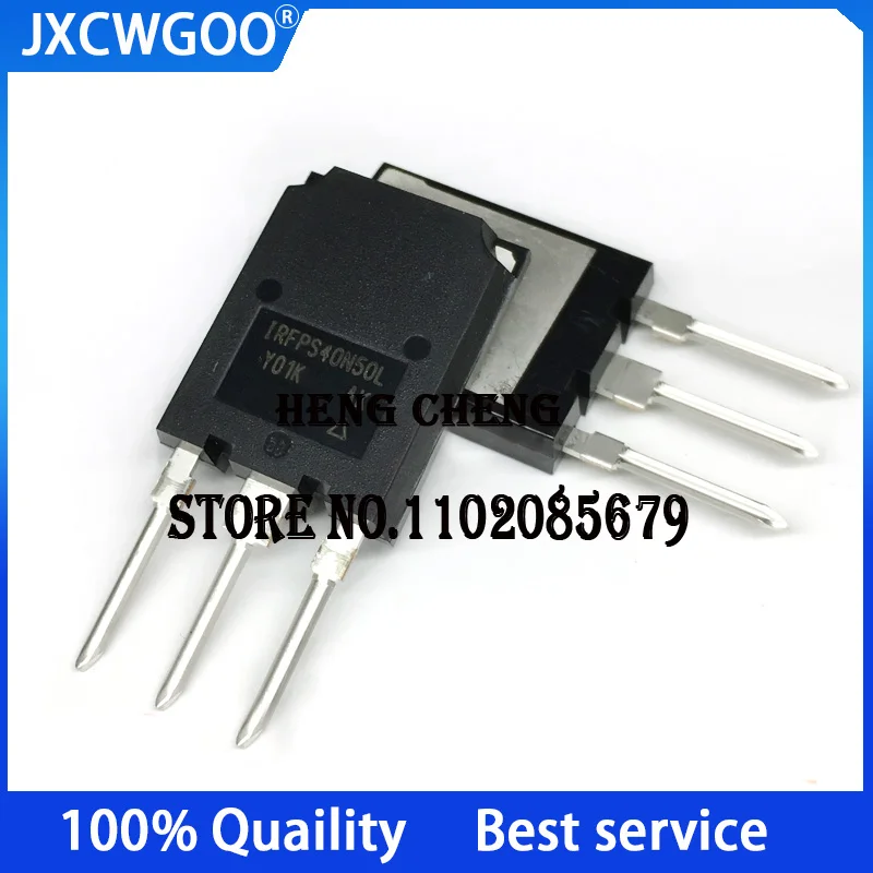 10PCS  100%New original IRFPS40N50LPBF IRFPS40N50L TO-247 N-channel 500V 46A Field-effect transistor