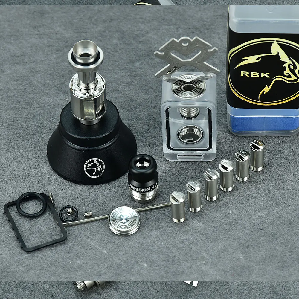 Imagem -05 - Wolfvape-kit Completo para Dotaio v2 Estilo Rba 316ss Airpins 1.0 1.2 2.0 2.5 3.0 3.5 4.3 mm para Dotaio v1 v2