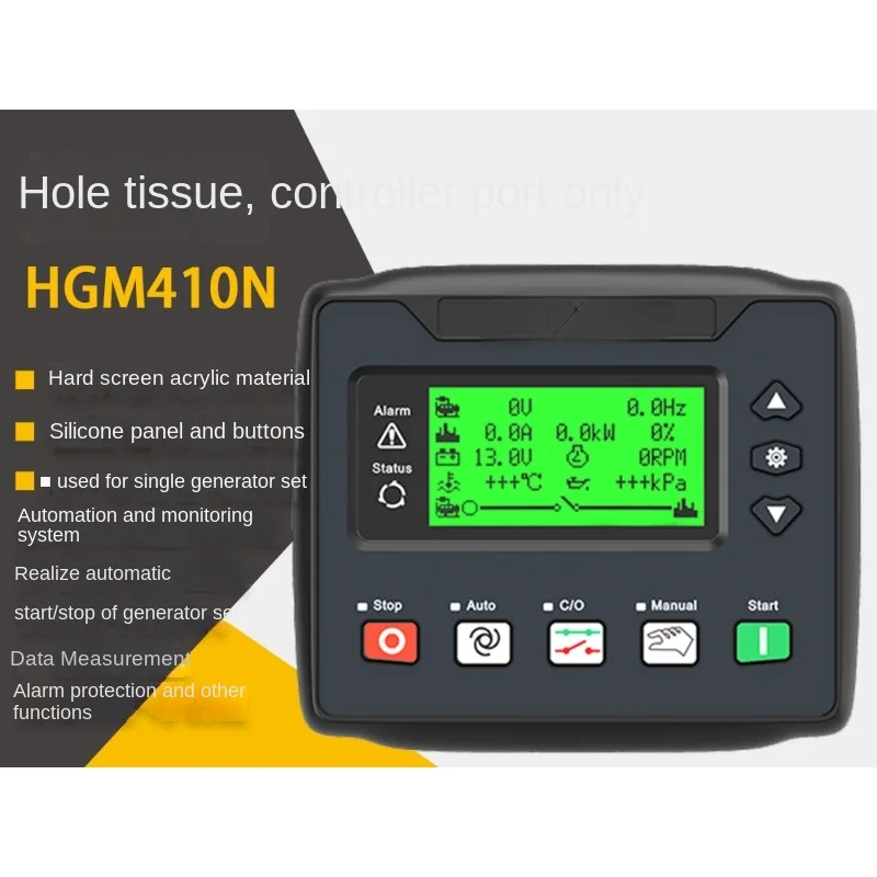 

Generator Set Controller Hgm410n Automatic Module Self-Start Open Stop Zhongzhi Hgm420n Computer Board Model