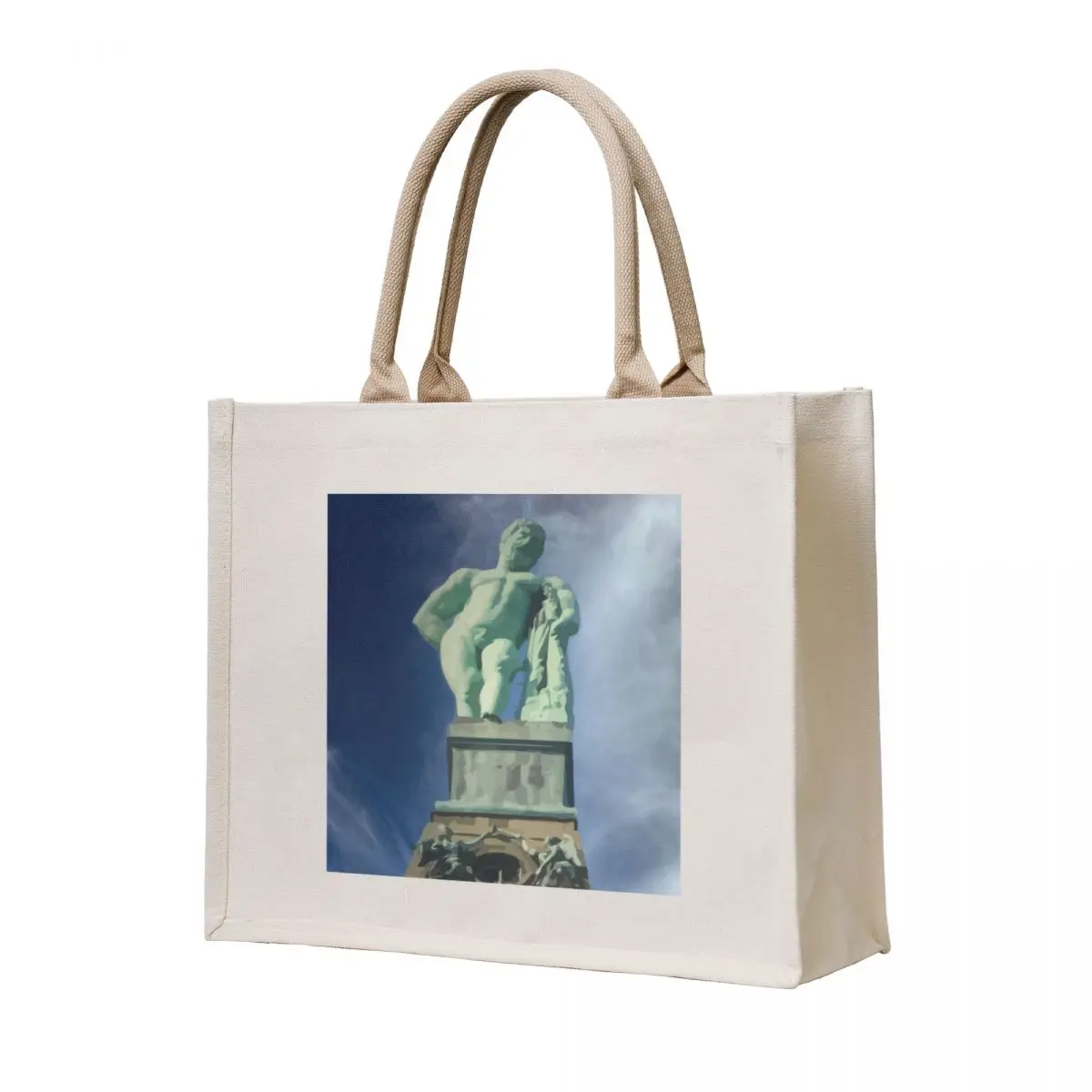 

Bergpark Wilhelmshhe - Hercules 1 Tote Bag tote bag men Portable shopping bag Canvas for women