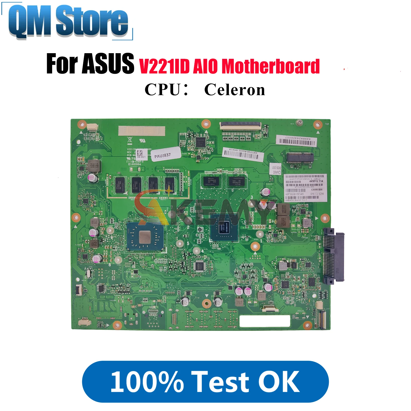 

V221ID Motherboard For ASUS Vivo AiO V221I V221IC V221ID Mainboard With Celeron CPU 100% tests OK fast shipping High quality