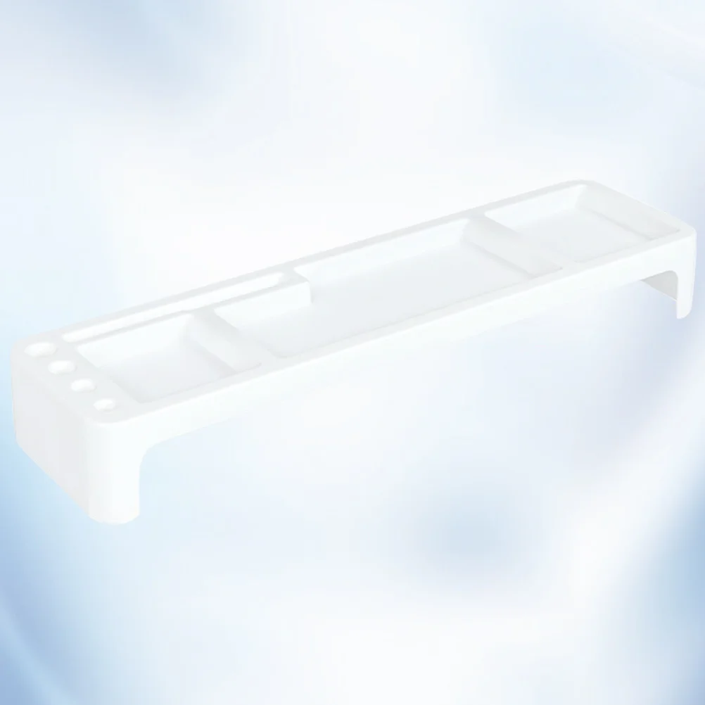 

Keyboard Shelf ABS Multifunctional Home Supporting Shelf Clean Tidy Desktop Organizer Rack Computer Notes Pen Phone