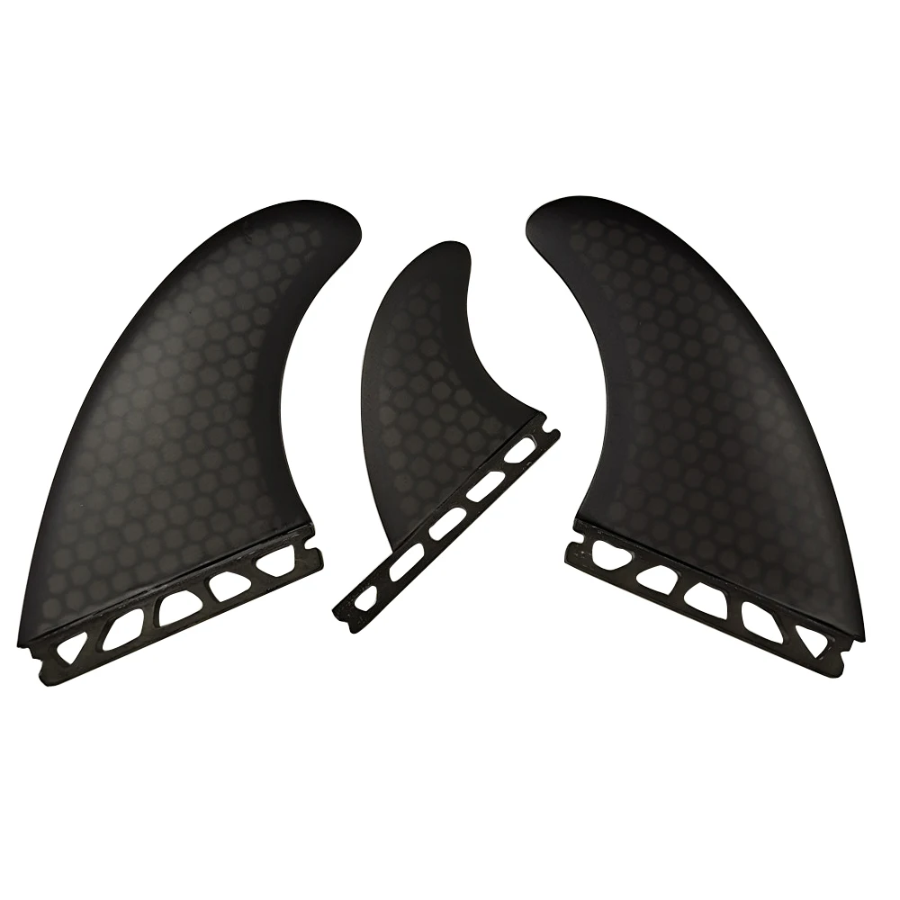 UPSURF FUTURE FINS T1 Tri Fins Quillas Honeycomb Carbon Fins Surfboard Fins Single Tabs Fins Surfcasting Accessories