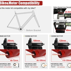 bisikletinizi elektriğe dönüştürmek için en çok satan 12 kit-no. 4