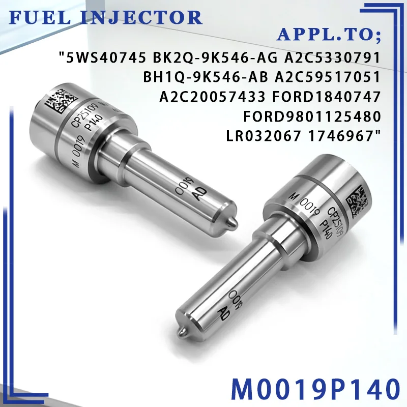 Common Rail Diesel Injector Nozzle M0019P140 For Siemens Piezoelectric Fuel injector TD4, TDCI, BT50, HDI 2.2d Ford  YG0833