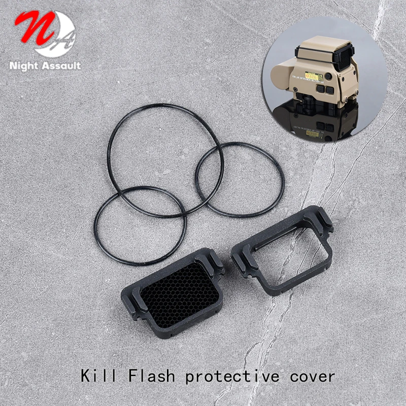 Tactical Killflash 558 Kill Flash Protective Cover For EOTEC Holographic Red Dot Sight 551 552 553 512 552 XPS2 EXPS2 XPS3 EXPS3