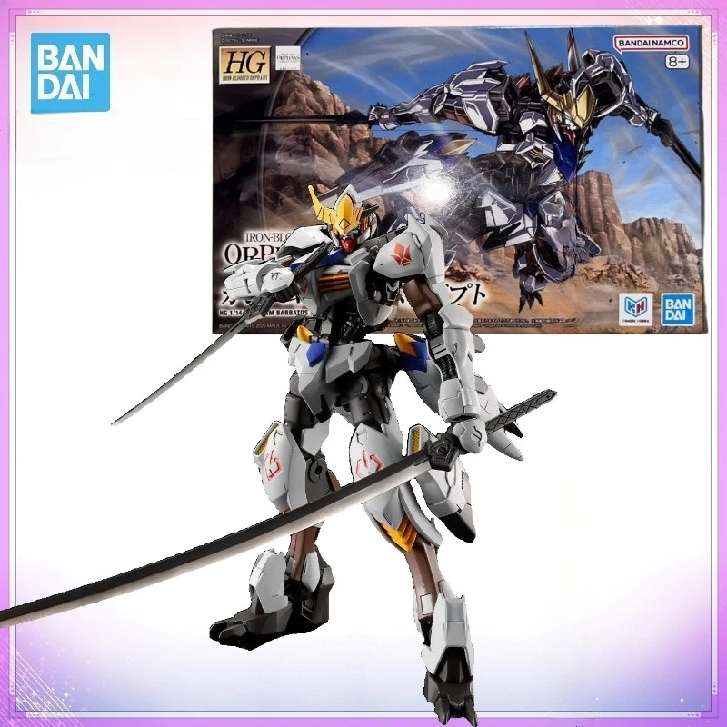 BANDAI PB LIMITED HG 1/144 Mobile Suit Gundam: Iron-Blooded Orphans GUNDAM BARBATOS ADAPT Anime Action Figure Assembly model kit