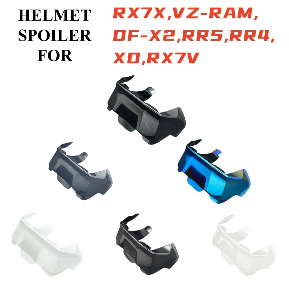 Motorcycle Rear Trim Helmet Spoiler for Arai RX7X RX-7X VZ-Ram RX7V RX7 Racing Moto Helmet RX7X DF-X2 Spoiler Accessories