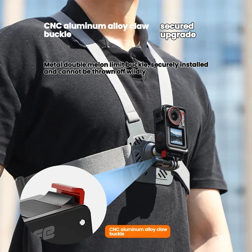 Imagen 2 del producto Soporte adaptador magnético para DJI Osmo Action 5 Pro 4 3, Base de montaje plegable de liberación rápida, adaptador para trípode de cámara, accesorios de montaje