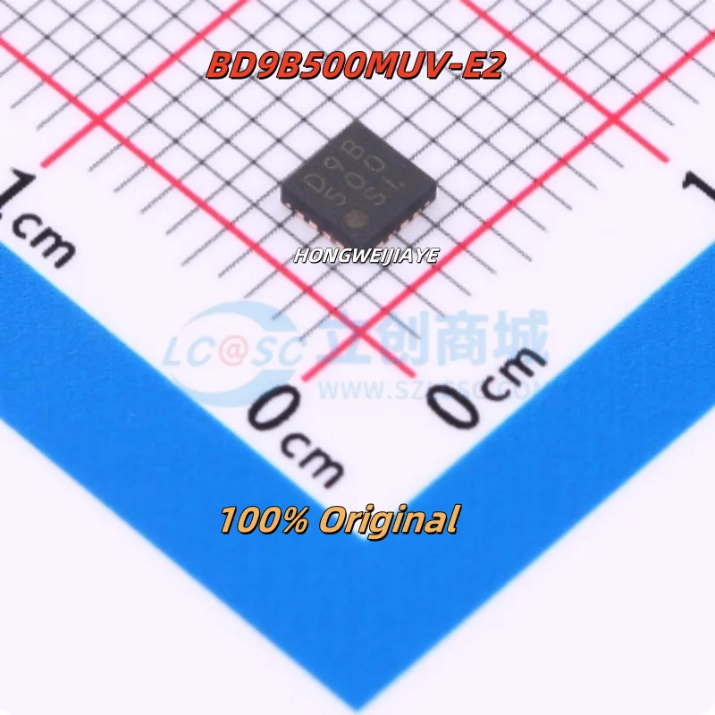 

5PCS 100% New BD9615MUV-LBE2 BD9615 BD9B500MUV-E2 D9B500 VQFN-16 Brand New Original Chips ic