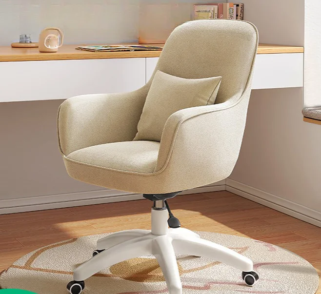 The study chair is comfortable to sit for a long time, and the writing computer backrest chair can be lifted and adjusted