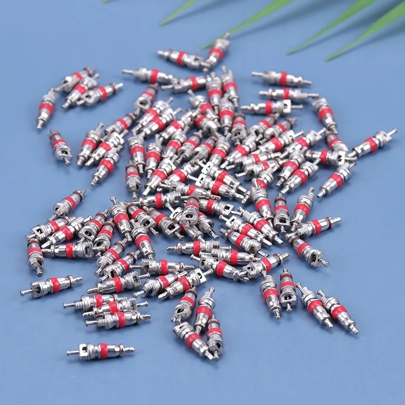40Zinc alloy valve core series，Universal Zinc Alloy Tire Valve Core Needle，Suitable for Cars、Truck、Motorcycle、Bicycle Tire
