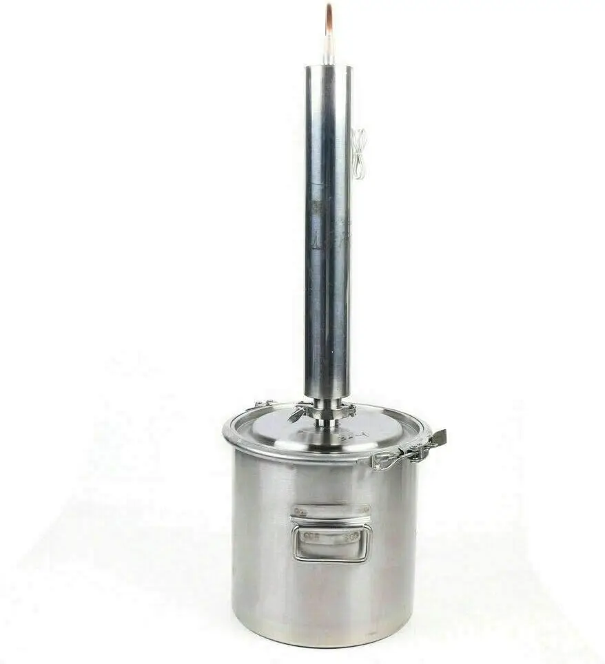 12L/3Gallon Semi-Automatic Alcohol Distiller Home Brewing Kit Wine Making Tool Stainless Stee