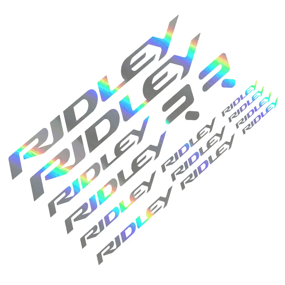 لملصقات RIDLEY الجديدة إطار الدراجة استبدال شارات الفينيل لركوب الدراجات