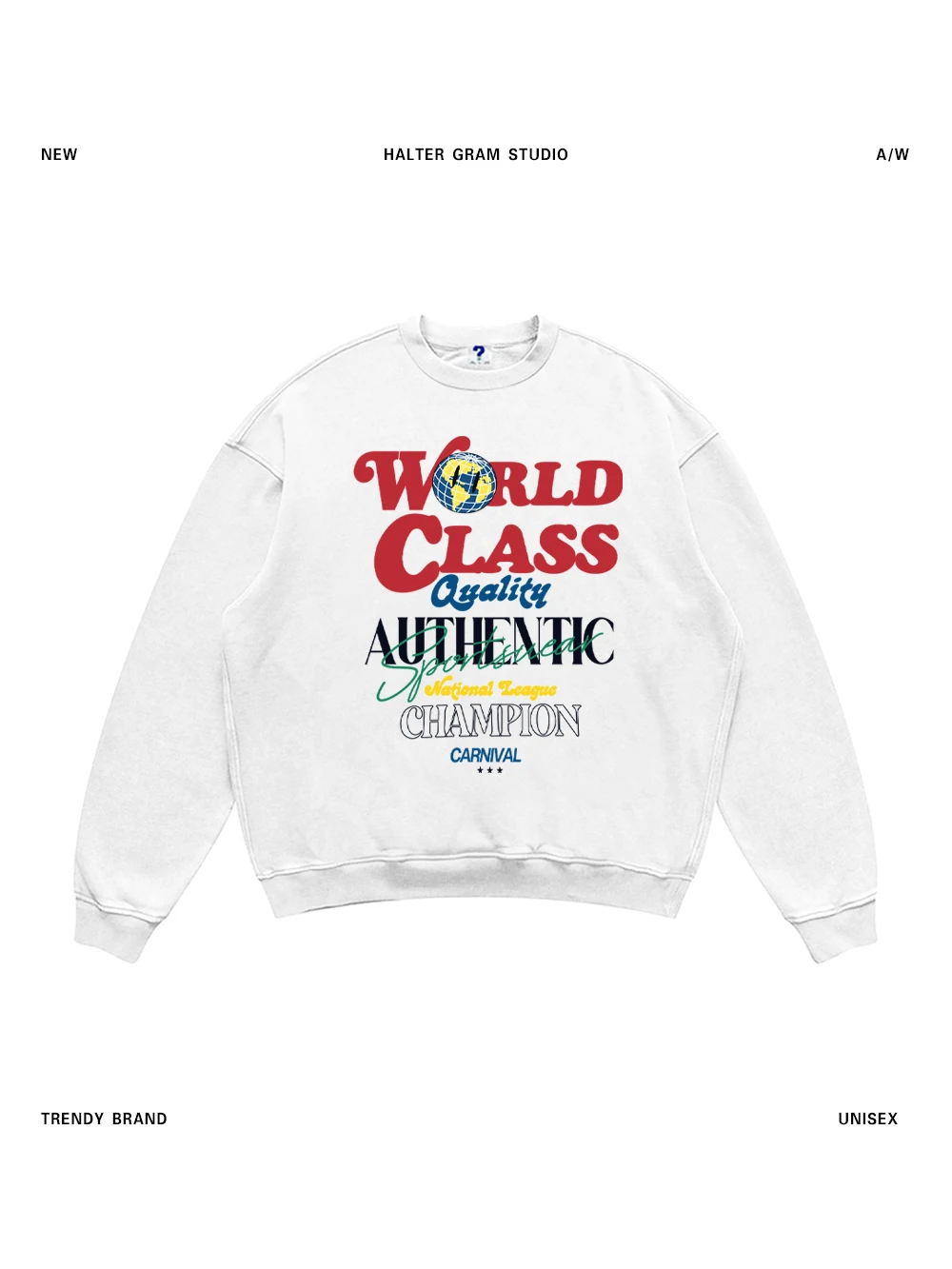 

Ретро-свитшот в американском уличном стиле оверсайз с круглым вырезом, из особо плотного чистого хлопка, парные топы, новинка, с длинными рукавами