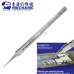 Mechanic KA-14 Extremely Sharp and Hard Non-magnetic Stainless Steel Flying Wire Tweezers BGA Motherboard Mobile Phone Repair