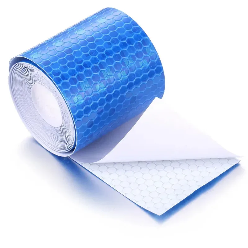 1/3/5Pcs 1M Car Reflective Tape Auto Safety Warning Sticker Reflector Protective Tape Strip Film for Trucks Auto Stickers