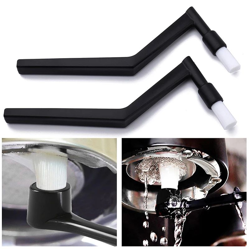 

1PC Multifunctional Long Handle Coffee Machine Cleaning Brush Plastic Material Kitchen Tools