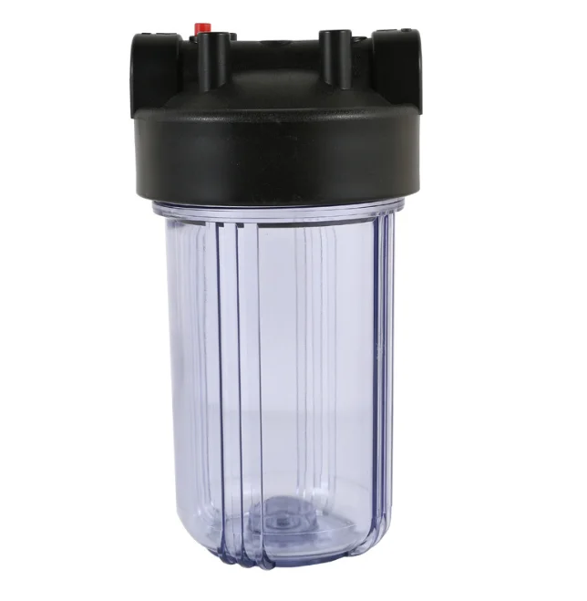 10 inch big fat blue bottle filter shell whole house central pipeline pre-filter 6 minutes 1 inch water filter