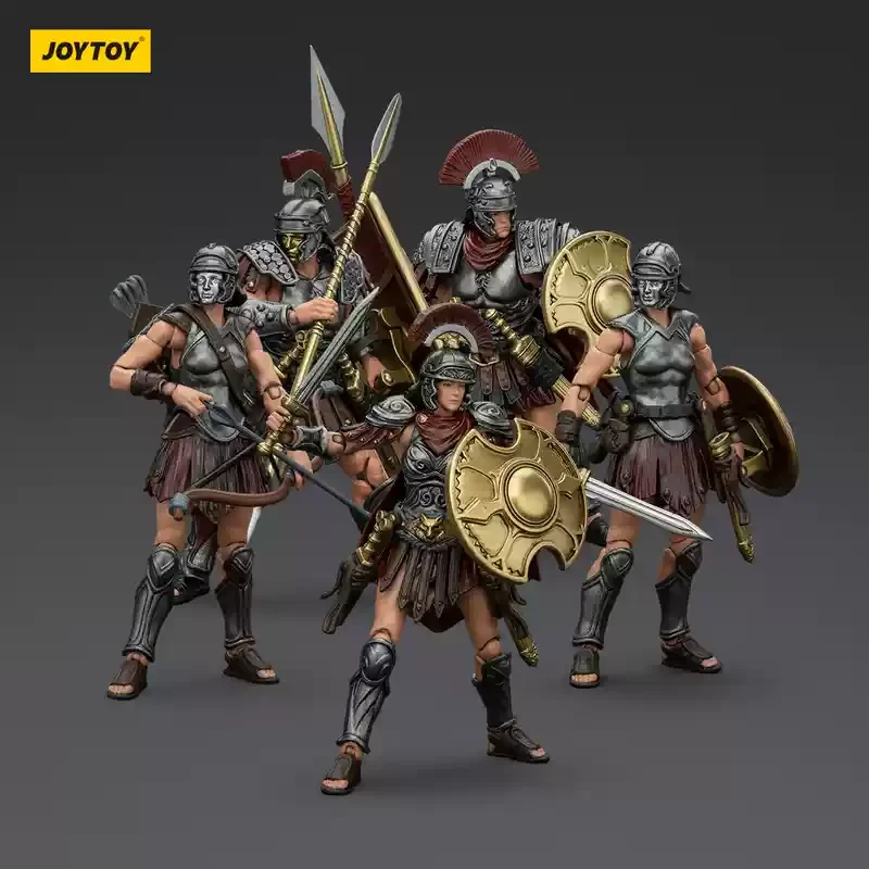

New Joytoy Dark Source Dispute Ancient Roman Republic Tenth Legion Five-Man Group 1:18 Movable Soldier Figure Collectible Toy