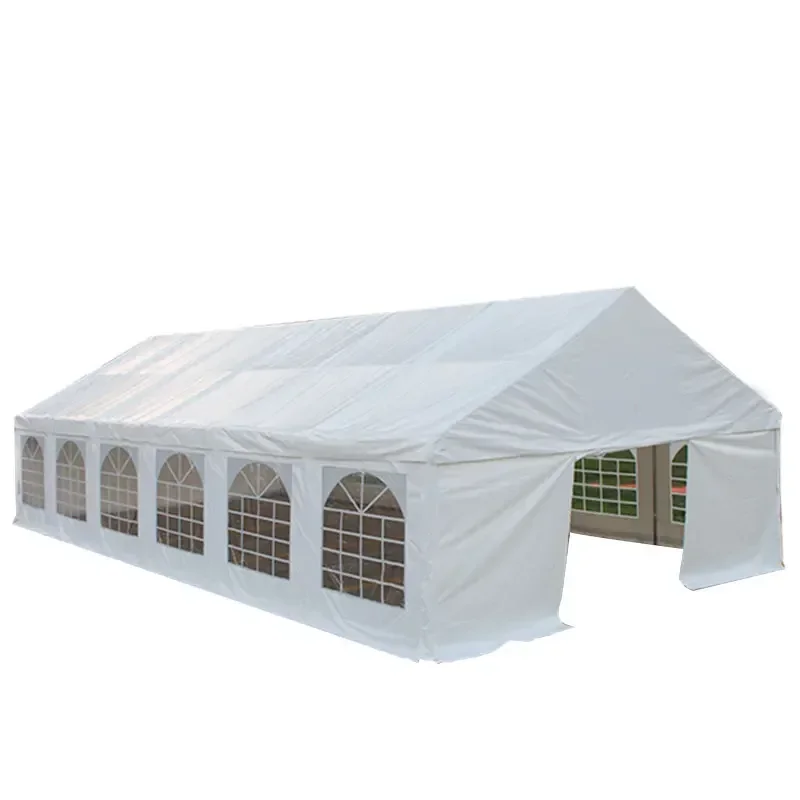 

20' x 40' Upgraded Galvanized Heavy Duty PVC Party Tent Canopy Shelter with Removable Window Walls PVC Wedding Tent