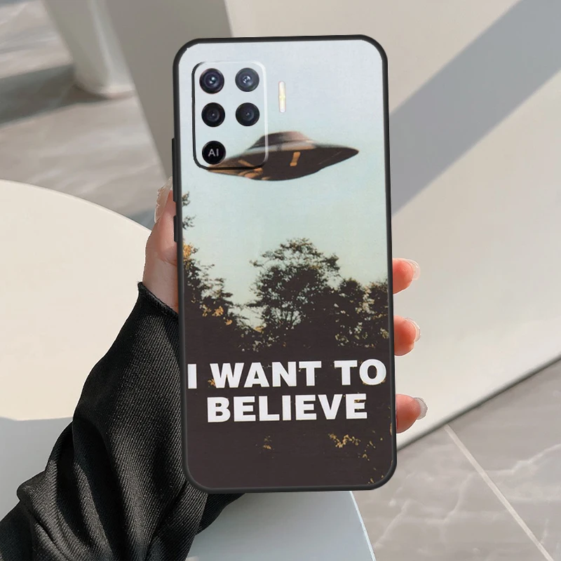 The X Files TV Series For OPPO A74 A94 A54 A17 A77 A53 A57 S A58 A78 A98 A5 A9 A15 A52 A72 A93 A16 A76 A96 Case