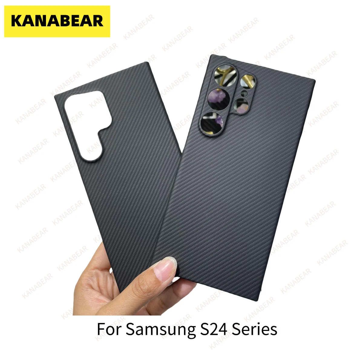 KANABEAR suitable for Samsung Galaxy S24 Kevlar phone case 600Ds24 Ultra aramid fiber S24 protective case