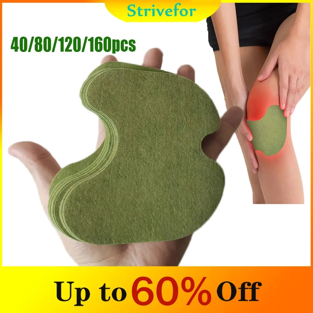 

40/80/120/160 шт. патчи для мышц колена для людей среднего и пожилого возраста и спортсменов