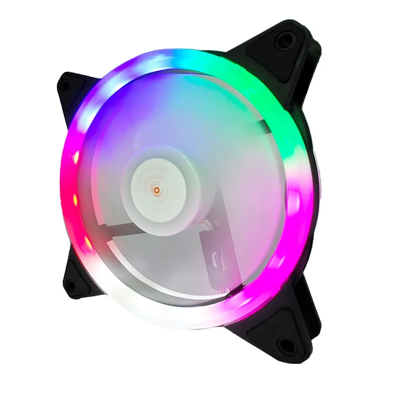 120mm Computer gehäuse PC Lüfter RGB LED leise Aura Sync DC 12V Lüfter Ventilator