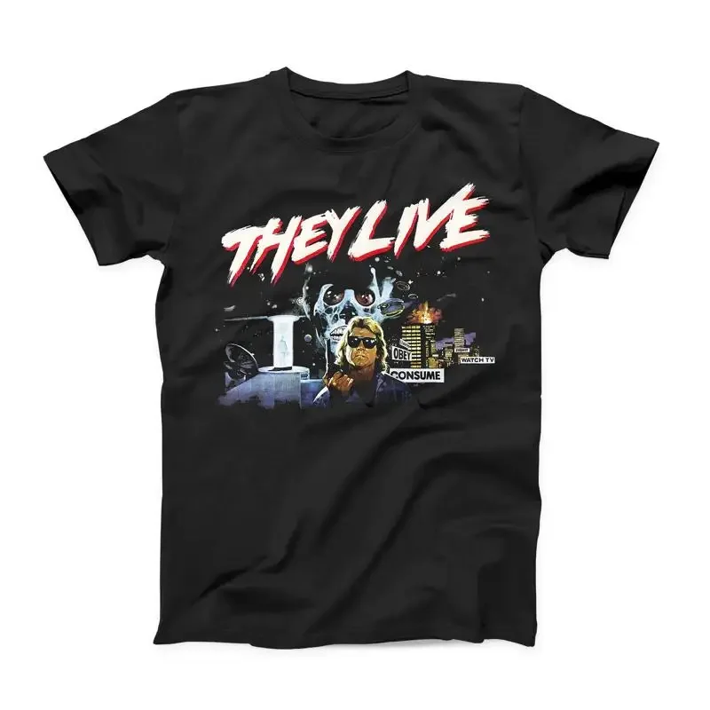 1980s They Live T Shirt Adult Youth Toddler