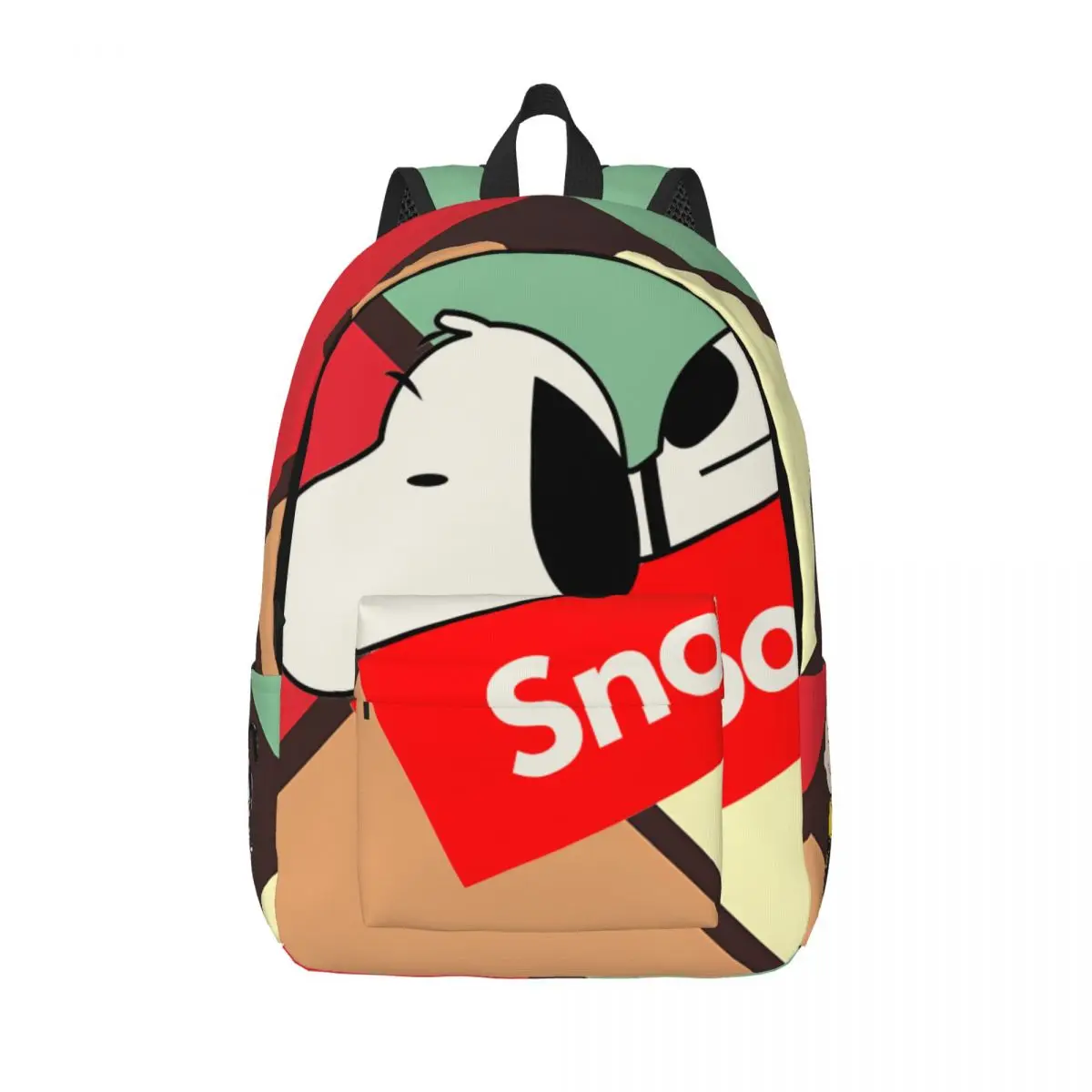 Terrific Bookbag Snoopy For Women Kid Daily Hiking Gift Retro Washable Children's Bags