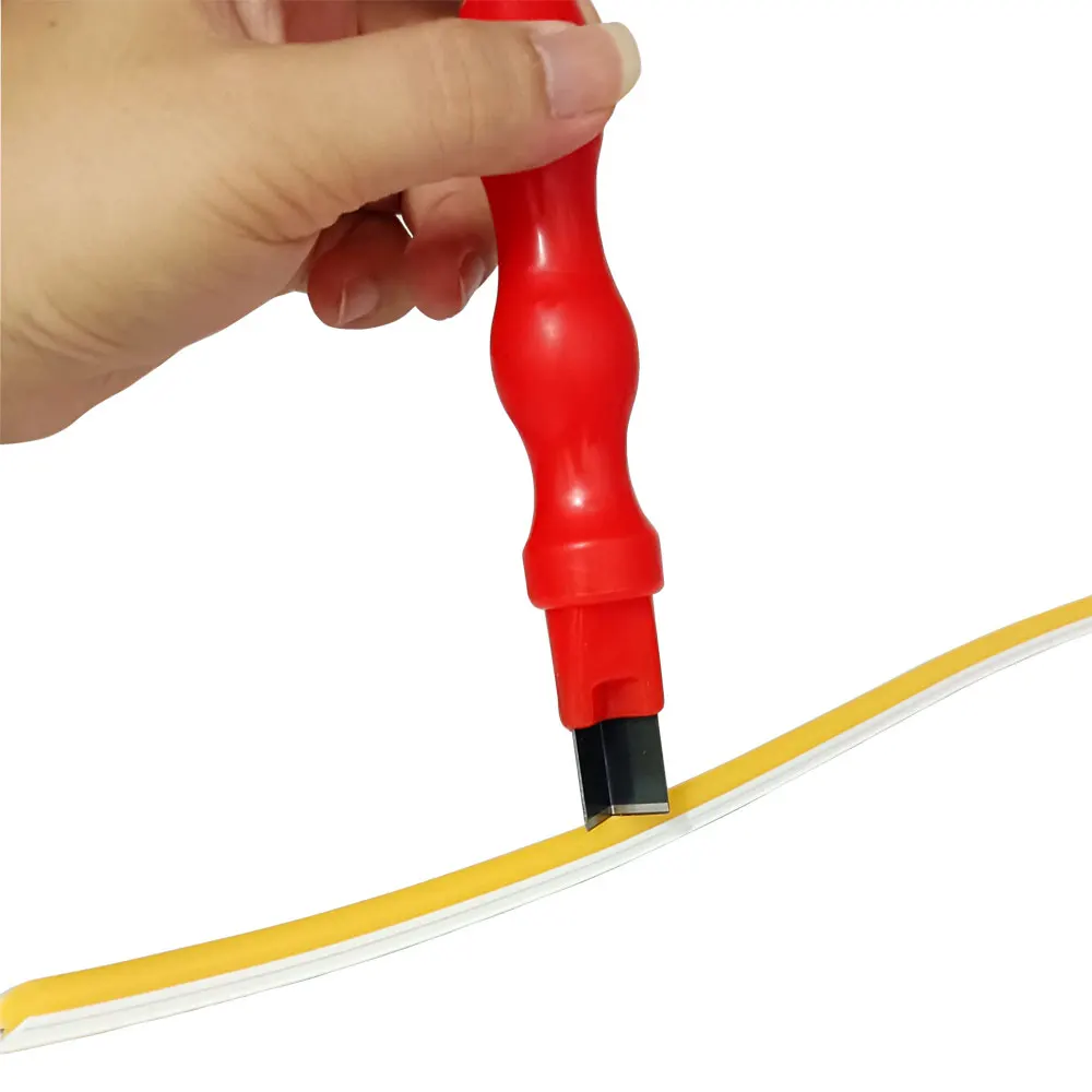 DIY LED Neon Sign Making Tools - Right Angle & Round Arc Cutter Hand Knife Carving Tool for Separating Silicone Neon Strip