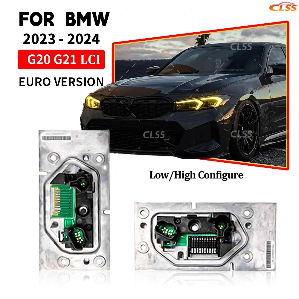 

CSL Yellow DRL LED Chips For BMW 3 Series G20 G21 G28 LCI 2022-2024 LED Headlight Daytime Running Light Board Module Amber Blue